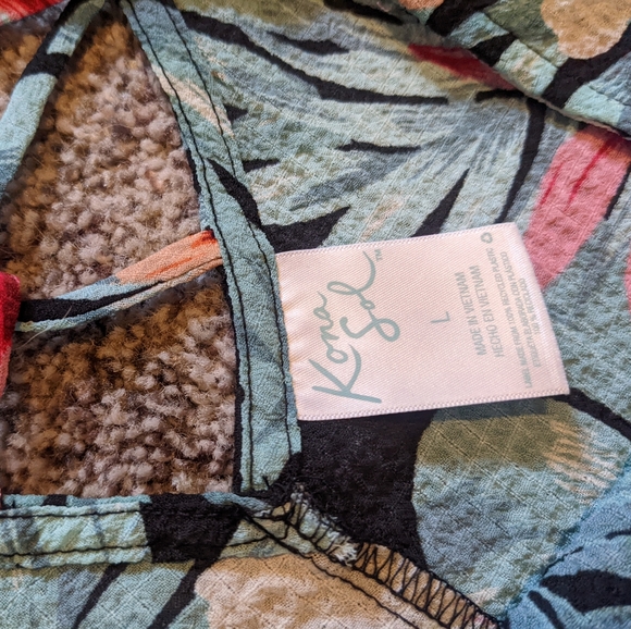 Kona Sol Swim Cover-up Size L - Picture 3 of 4